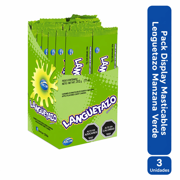 Pack 3 Languetazo Manzana