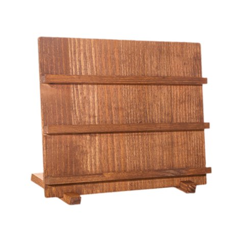 Ioensy - Soporte De Exhibición De Pendientes Rústico Multifuncional Para Pulseras, Relojes, Collares, 40 Cm X 14 Cm X 29 Cm, 3 Niveles