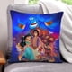thumbnail image 1 of Jazmín Princesa de Aladdin Fundas de almohada de terciopelo con tema, regalos de funda de almohada, decoración para el hogar, cojín de lanzar, regalo de cumpleaños para fans y parejas.30*30cm., 1 of 6