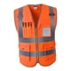 thumbnail image 3 of Chaleco Reflectante de Alta Visibilidad, XXL, Naranja, 3 of 3