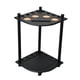 thumbnail image 4 of Soporte De Madera Para Palos De Billar Con Capacidad Para 8 Palos De Billar Estilo De Esquina Independiente Negro, 4 of 4