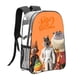 thumbnail image 1 of Los Tipos MalosMochila transparente temática, resistente y duradera, bolsa see-through para trabajo, deporte, universidad y viaje, 31 × 43 cm, 1 of 6