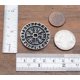 thumbnail image 4 of Colgante nórdico Vegvísir Odin de peltre CCBFY, 4 of 5