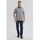 thumbnail image 4 of Polera Hombre Cuello Contraste Gris, 4 of 4