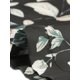 thumbnail image 5 of INSPIRE CHIC Pijama de mujer con estampado, manga corta, suave, botones, cuello con muesca, conjunto de pantalones cortos para primavera y verano, XS, negro-blanco, 5 of 6
