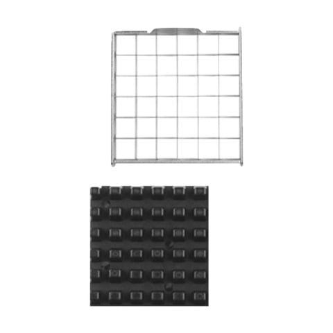 Bothyi - La Cuchilla Cortadora De Patatas Fritas Parte La Cuchilla Cortadora De Patatas Para Pepinos, Ñames, Zanahorias, 36 Agujeros