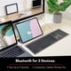 thumbnail image 3 of Teclado Bluetooth inalámbrico Macally ACEBTKEYSG Space Grey, 3 of 6