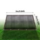 thumbnail image 3 of 1pc Shade Cloth Outdoor Sun Shade With Grommets, Garden Shade Netting For For Balcony Wall Yard Garden Open-air Garage Swimming Pool Animal Chicken House Sunshade Breathable Mesh, 78.74inch*78.74inch, 3 of 4