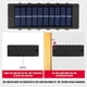 thumbnail image 3 of Pack X 2 Lampara Solar 12 Led Exterior Aplique De Muro, 3 of 3