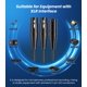 thumbnail image 2 of Cable divisor XLR en Y Tisino dual hembra a macho de 1,5 m, 2 of 8