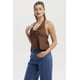 thumbnail image 2 of Polera Mujer Halter Con Lazo Cafe, 2 of 4