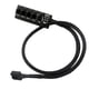 thumbnail image 1 of Divisor de concentrador de ventilador PWM, 5 vías, 4 piezas, negro, 40cm/15,7 pulgadas, adaptador , Cable de alimentación, Cable para enfriador, 1 of 5