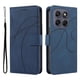 thumbnail image 4 of Funda tipo cartera con tapa para Motorola MOTO G77 5G con tarjetero, soporte y cubierta magnética Azul, 4 of 4