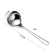 thumbnail image 1 of Juego De 2 Utensilios De Cocina De Acero Inoxidable Cuchara Plateada De 6 97 X 2 24 Pulgadas Mango Ergonómico Cocina Minimalista Moderna Utensilios De Cocina Para El Hogar, 1 of 3