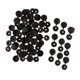 thumbnail image 1 of tapa del tornillo tapa tapón agujero tapón de los muebles bisagra tapa 50pcs negro, 1 of 5