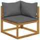 thumbnail image 2 of Set de Muebles de Jardín Casafoyer Madera Maciza de Acacia 6 Piezas, 2 of 3