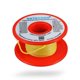 thumbnail image 2 of Cable BNTECHGO 28 AWG de silicona amarillo, carrete de 30,5 m, 2 of 7