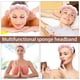 thumbnail image 3 of Sponge Spa Diadema Lavado Rostro Maquillaje Diadema con 2 Pcs Muñequera Mujeres Cute Cuidado de la piel Diademas Terry Towel Cloth Tela Cacampanao Band Maquillaje Eliminación Ducha..., 3 of 7