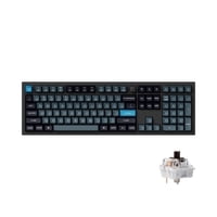 Teclado Keychron Q6 Pro Completo De Aluminio Bluetooth Rgb Marrón