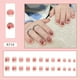 thumbnail image 1 of Uñas postizas europeas, uñas postizas con acabado UV, brillantes, cobertura total, uñas postizas artificiales, uñas para mujer, 1 of 5