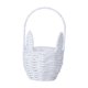 thumbnail image 5 of Cesta De Conejito De Pascua Decoración De Pascua Cesta De Ni?a De Flores Para Cocina Hogar Camping Blanco, 5 of 5