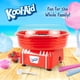 thumbnail image 2 of Máquina de algodón de azúcar Nostalgia Kool-Aid roja para niños, 2 of 7