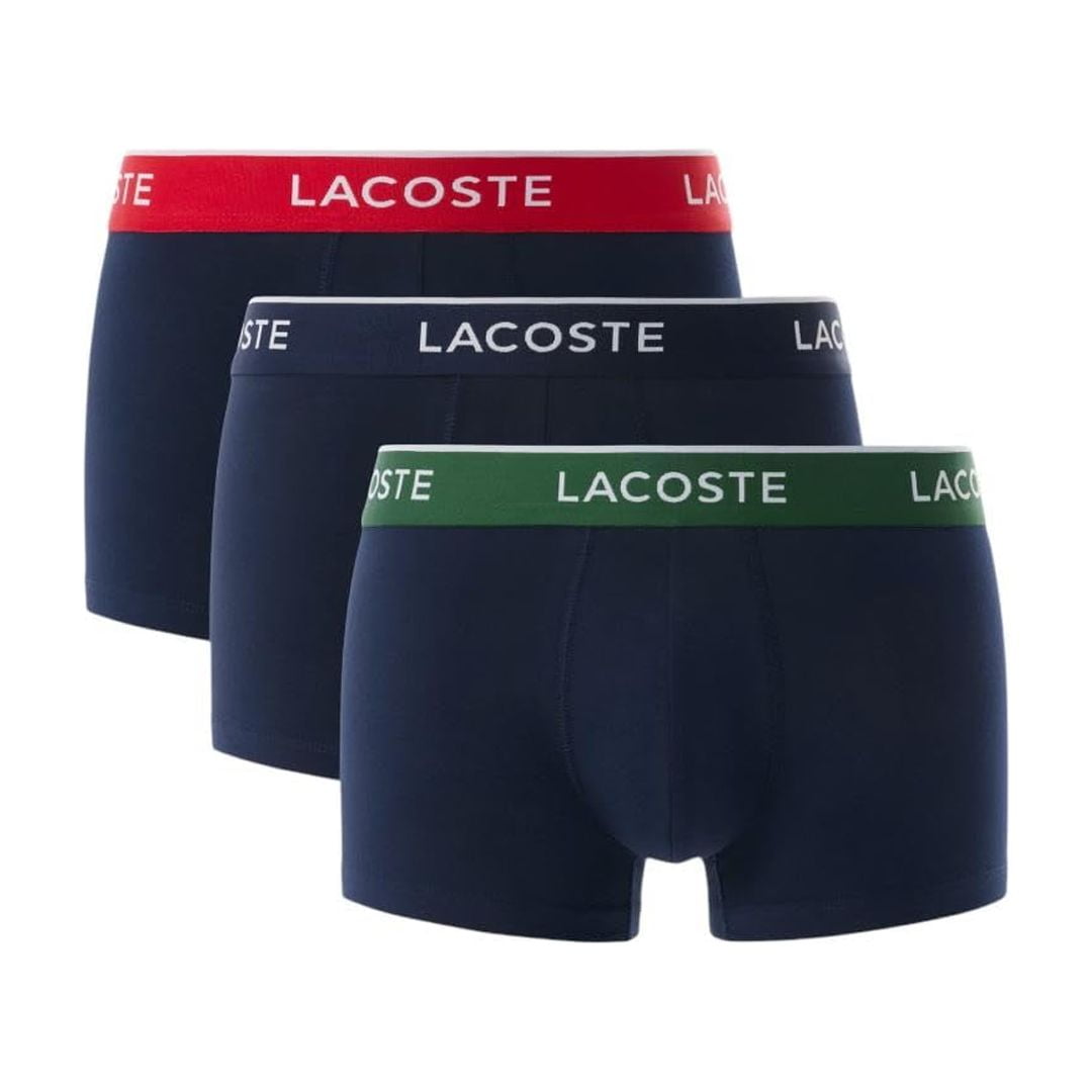 Calzoncillos Lacoste Cotton Stretch Essentials Pack De 3