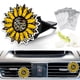 thumbnail image 1 of Ambientador de coche con clip Lynzetqy, diseño de leopardo y girasol, 1 of 8