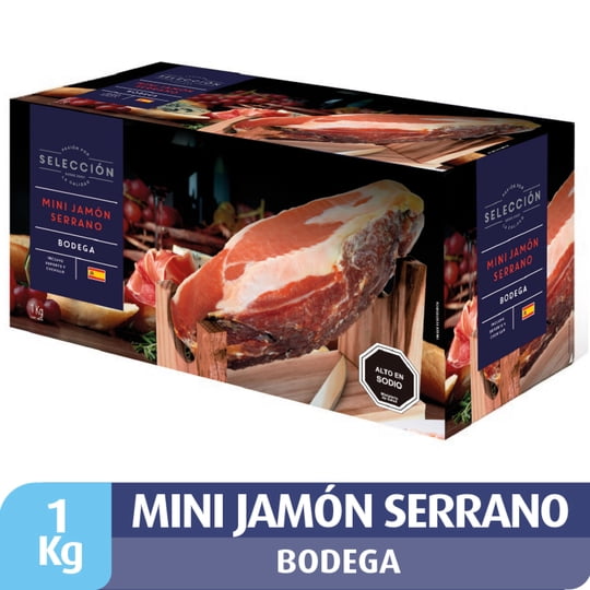 Mini Jamón Serrano Bodega 1 kg Selección