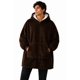 thumbnail image 1 of Poleron Felpa Capucha Manta Polar Invierno Unisex Talla Unic, 1 of 7
