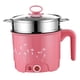thumbnail image 1 of Olla Eléctrica Multiusos Para Fideos, Olla Portátil Para Cocinar Fideos Con Vaporizador, Color Rosa, 1 of 3