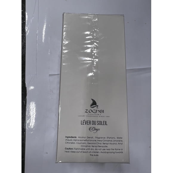 Perfume Zakat Lever Du Soleil Onix para unisex, 100 ml