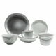 thumbnail image 1 of Juego de loza Cerámica 28 piezas Vajilla Viena gris, 1 of 3