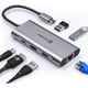 thumbnail image 1 of Hub USB C UtechSmart 6 en 1 HDMI 4K Ethernet 1000M 100W PD, 1 of 3