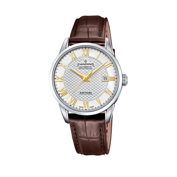 Reloj C4712/2 Candino Swiss Plateado Hombre Couple Classic