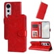 thumbnail image 1 of Funda tipo cartera FOXDOCK para Huawei Nova 12 Pro , diseño girasol en relieve, cuero PU, cierre magnético, soporte y tarjetero, 1 of 5