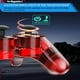 thumbnail image 3 of Mando inalámbrico para consola PS-2, Gamepad remoto compatible con Play 2 - Pack de 2-ClearRed y ClearBlue, 3 of 7