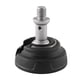 thumbnail image 3 of Almohadilla de pie de goma universal, alfombrilla de pie giratoria antideslizante de acero inoxidable de 3/8 "para accesorios de patas de trípode , estilo c, 3 of 5