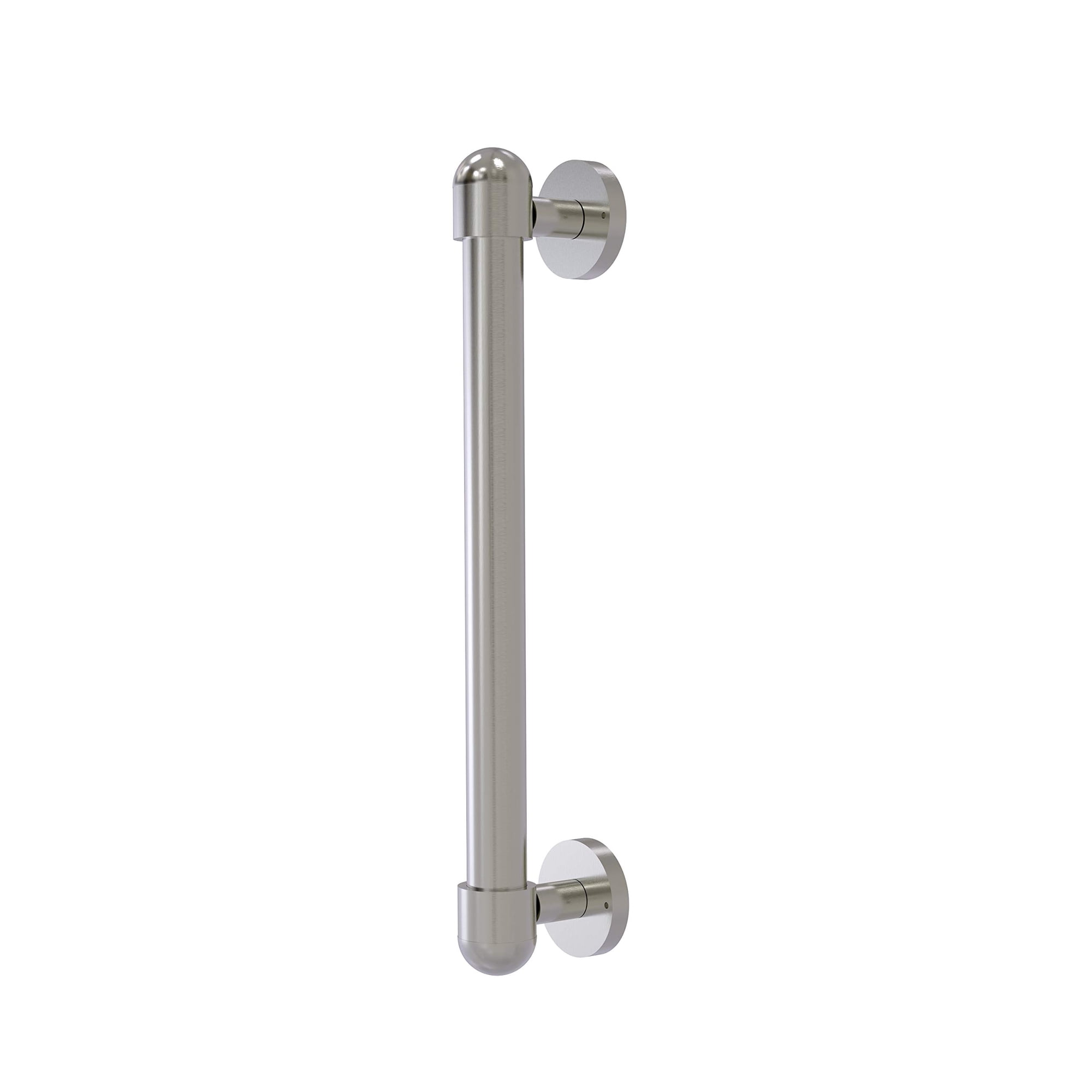 Tirador De Puerta Allied Brass O-40-sn, 20 Cm, Níquel Satinado