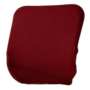 Magideal - Funda Para Asiento De Silla: Elastano, Elástico Cuadrado, Suave, Impermeable, Lavable, Funda Para Respaldo Para Sillas, Silla De Computadora, Muebles, Rojo