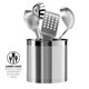 thumbnail image 3 of Porta Utensilios Jumbo Oggi Acero Inoxidable 18 cm, 3 of 7