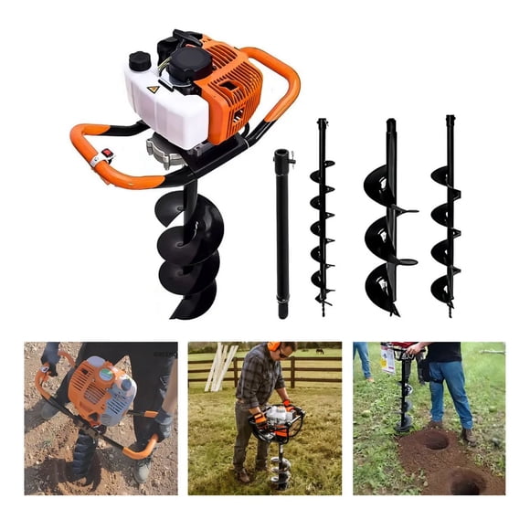 Ahoyador Barreno + 3 Brocas Licencia Janopes 63Cc