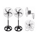 thumbnail image 3 of Pack 2 ventiladores industriales metálicos 18 cm 5 aspas alta potencia, 3 of 3