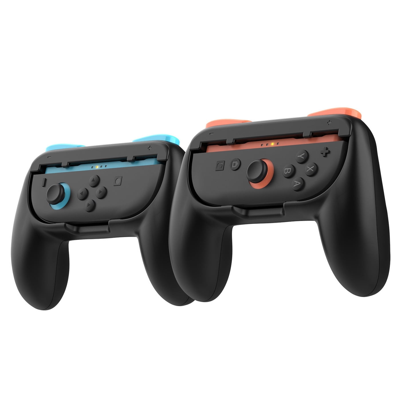 Grips Aaronmei Para Nintendo Switch 2 Joy-cons 2 Negro