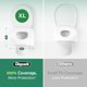 thumbnail image 3 of Cubiertas desechables para asiento de inodoro DISPOZIT 120 piezas XL descargables, 3 of 7