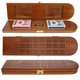 thumbnail image 1 of Tablero De Cribbage De Madera Walnut De 3 Pistas, 1 of 8