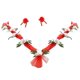 thumbnail image 4 of Flores Artificiales De La Decoración De La Flor Del Frente Del Coche De La Boda Para El Estilo E Del Día De Fiesta Del Partido, 4 of 5