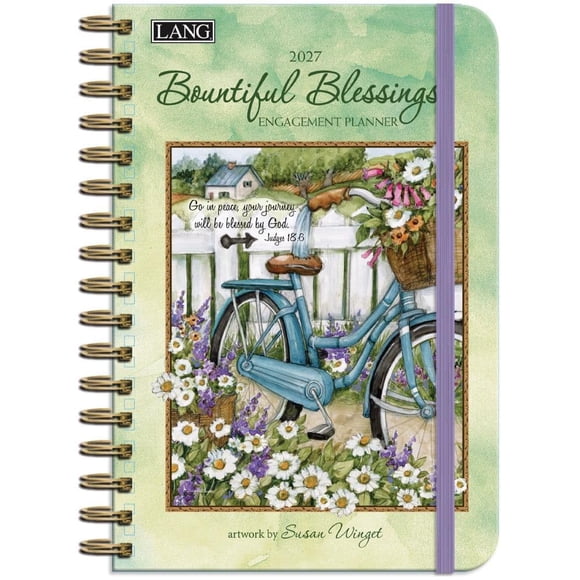 Planificador Lang Brands 16 cm x 23 cm 2027 Susan Winget