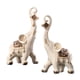 thumbnail image 1 of Estatuas De Elefante, Escultura De Animales De Resina Para Decoración De Mesa, Sala De Estar, 2 Uds., 1 of 5