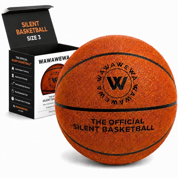 Balón de baloncesto WAWAWEWA tamaño 3 (56 cm) espuma silenciosa para interior